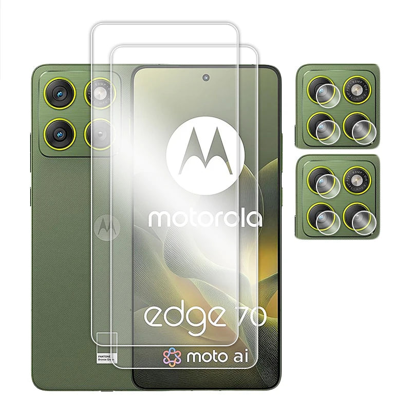 For Motorola Edge 70 Glass Full Glue Clear Screen Protector For Motorola Edge 70 Tempered Glass For Motorola Edge 70 Lens Film