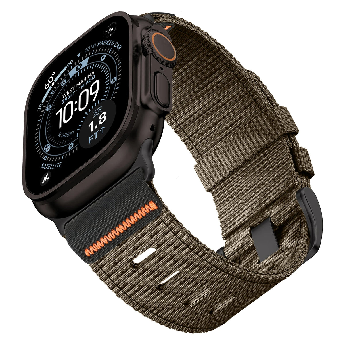 Nylon Bands for Apple Watch 49mm 46 45 44 42mm Sport Bracelet Correa iWatch Series SE 11 10 9 8 7 6 5 Ultra 3 2 Strap