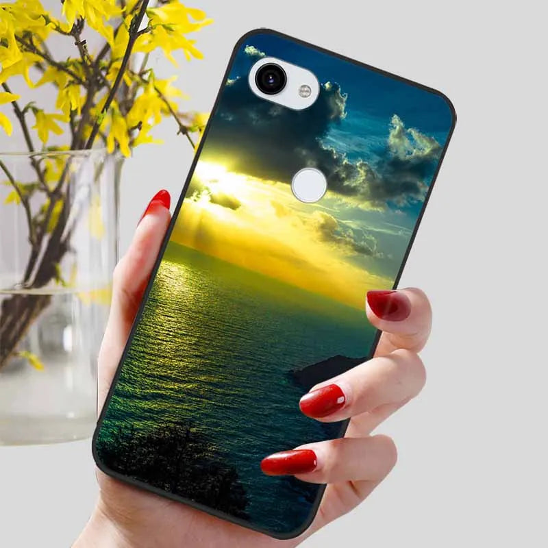 Phone Cases For Google Pixel 3a XL Case Shockproof Silicone Soft TPU Coque for Google Pixel 3 XL Pixel3 Pixel3A 3XL Bumper Cover