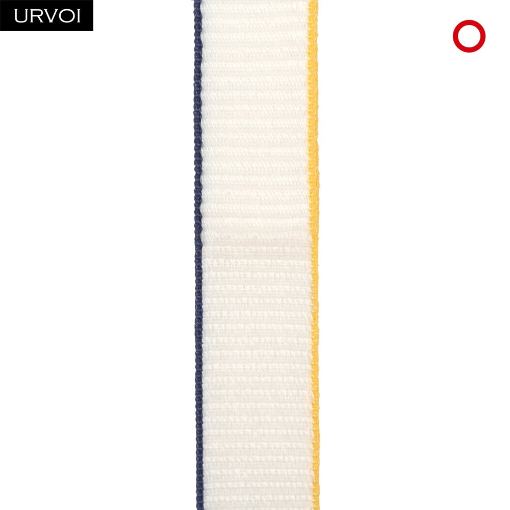 URVOI Sport Loop for Apple Watch Ultra 4 3 2 Series 12 11 10 9 SE3 Nylon Strap for iWatch Sport Band Hook&Loop Fastener 46 49mm