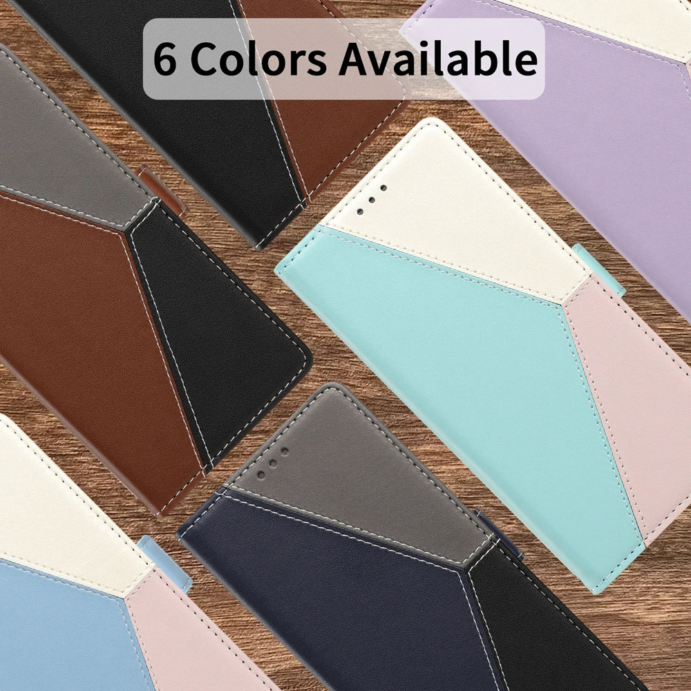 New Magnetic Flip Leather Wallet Card Case For Moto G Stylus Power Play GStylus GPower GPlay 2026 2021 2022 2023 2024 2025 4G 5G