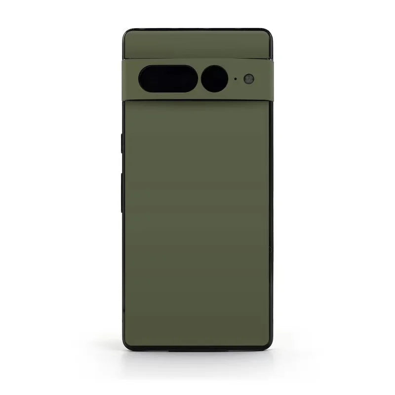 Plain Color Decal Skin for Google Pixel 10 9 8 7 Pro 6A 6 Back Screen Protector Film Cover Case Macaroon 3M Wrap Matte Sticker