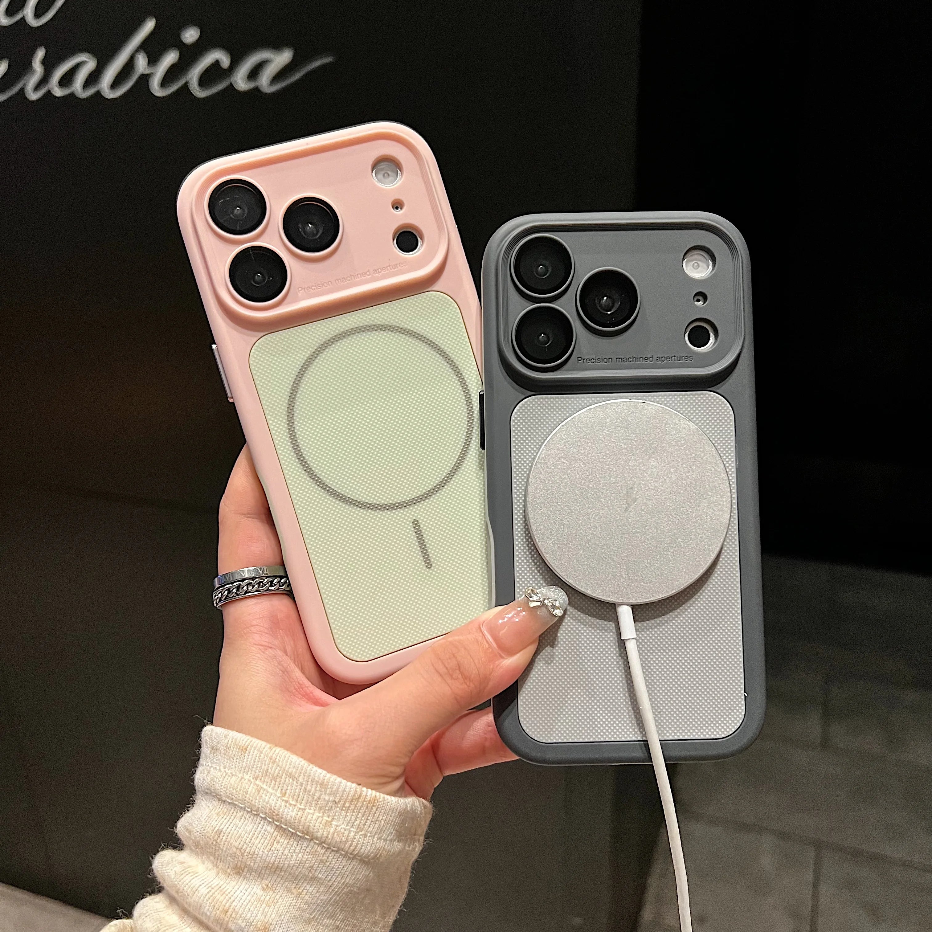 Magnetic Frosted Transform 17 Thick Phone Case For iPhone 17 16 15 14 Plus 13 12 Pro Max Drop Protection Phone Cover For Magsafe