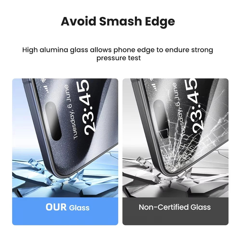 2Pcs 8K Full Cover Tempered Glass For Motorola Moto G56 5G G55 G54 G86 G87 G85 G75 G17 G15 G37 G35 Film Edge 70 Fusion 60 Pro 50
