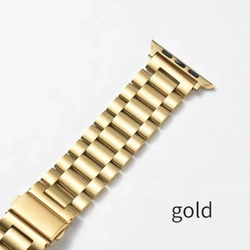 Watch Band For apple watch ultra band 44mm 40mm 49mm 45mm 41mm Stainless Steel watch Strap for iwatch Bands 6 3 4 SE 8 Bracelet