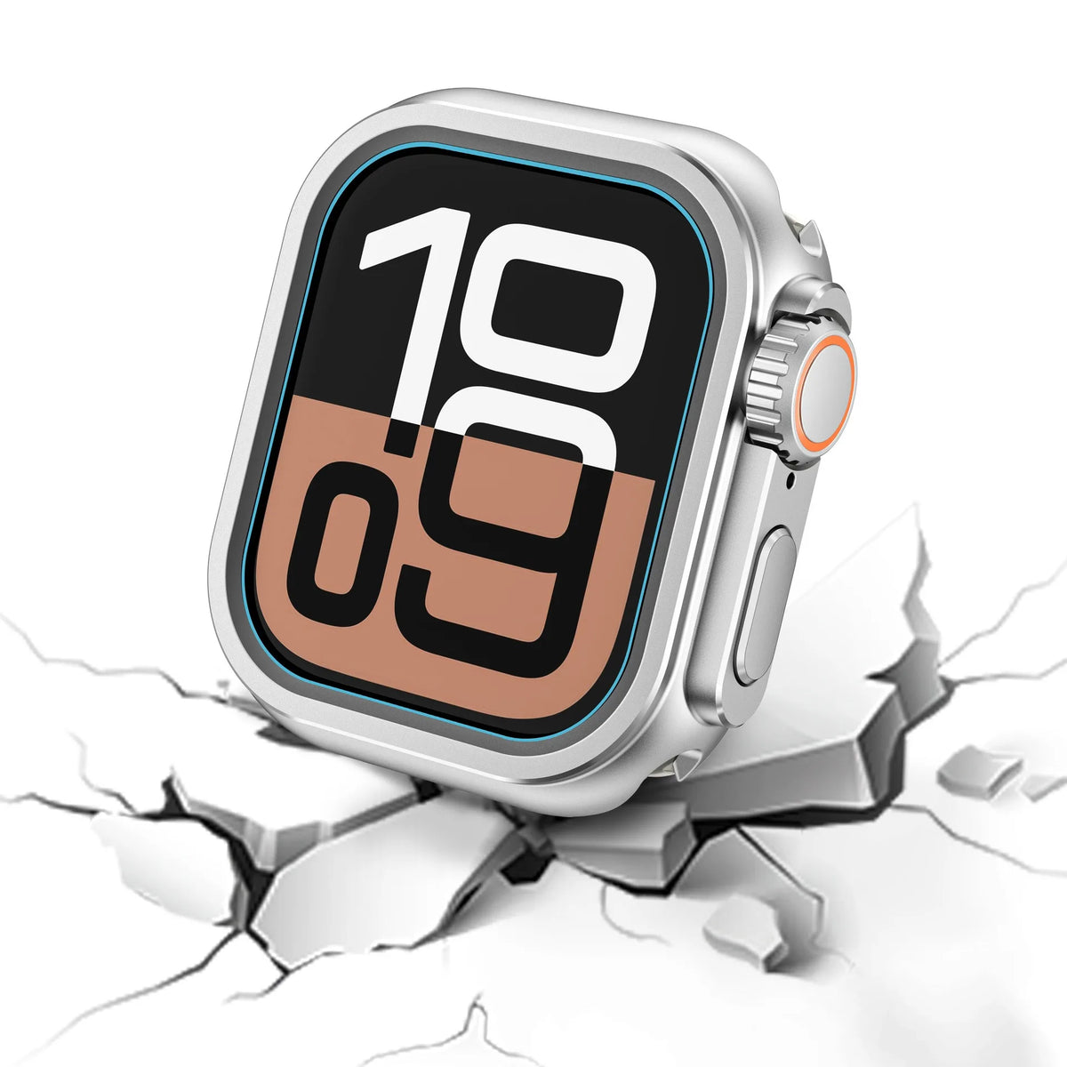 Metal Bumper Case For Apple Watch 46mm 45mm 44mm Protector Frame Cover For iWatch Series 10 9 8 7 6 5 SE Change To Ultra 2 49mm