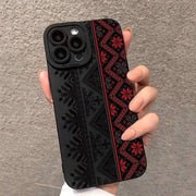 Vintage Totem Painting Shockproof Phone Case For iPhone 17 16 15 14 13 12 11 Pro Max XS X XR 7 8 Plus SE 2022 13 Mini Soft Cover