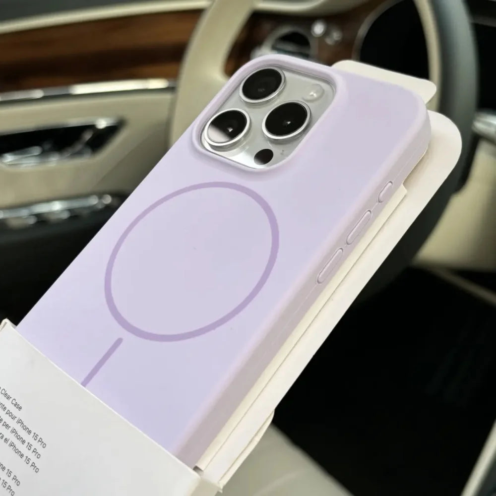 Luxury Liquid Silicone Case For iPhone 16E 16 15 14 Plus 13 12 Pro Max 11 for Magsafe Magnetic Wireless Charging Shockproof Capa