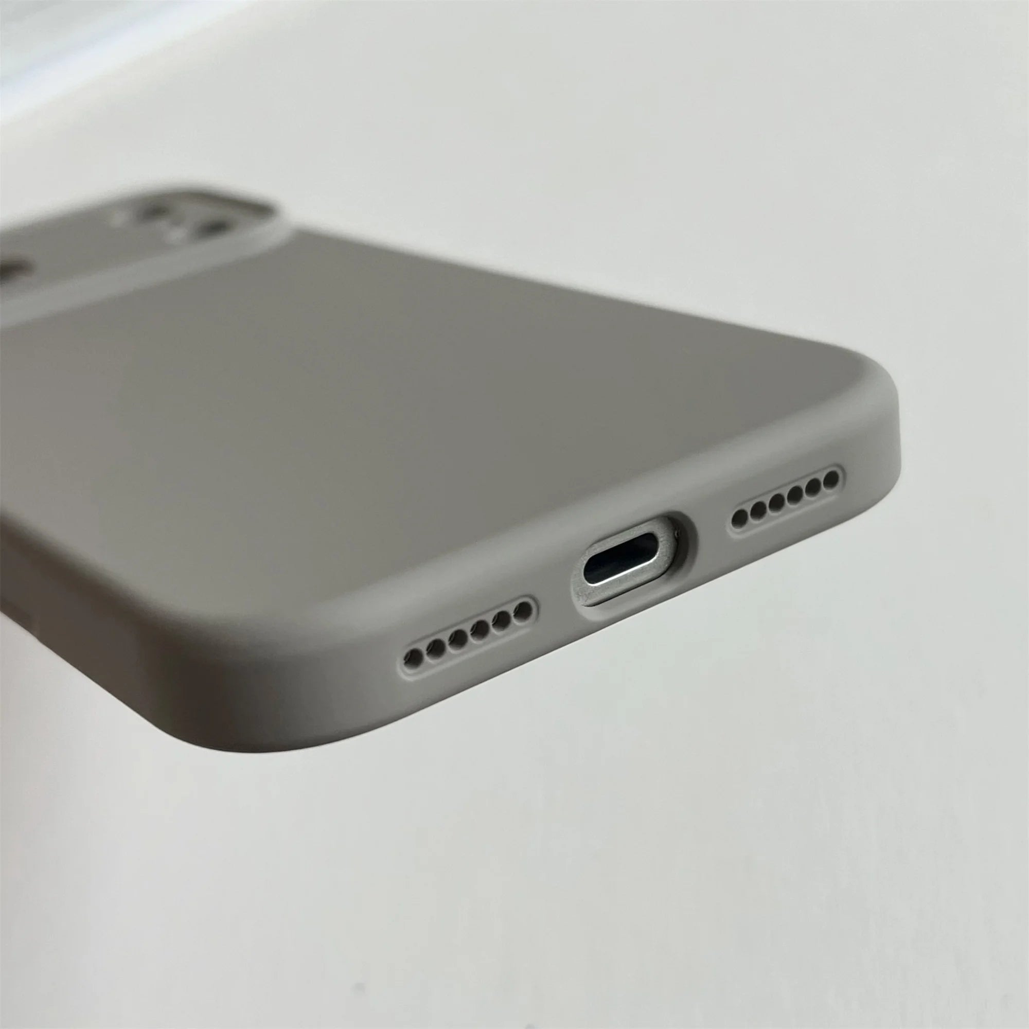 TPU Shockproof Cover For iPhone 17 16  Pro Max For iPhone 17Air 16 15 14 Pro Case Liquid Silicone Original TPU Protect Case