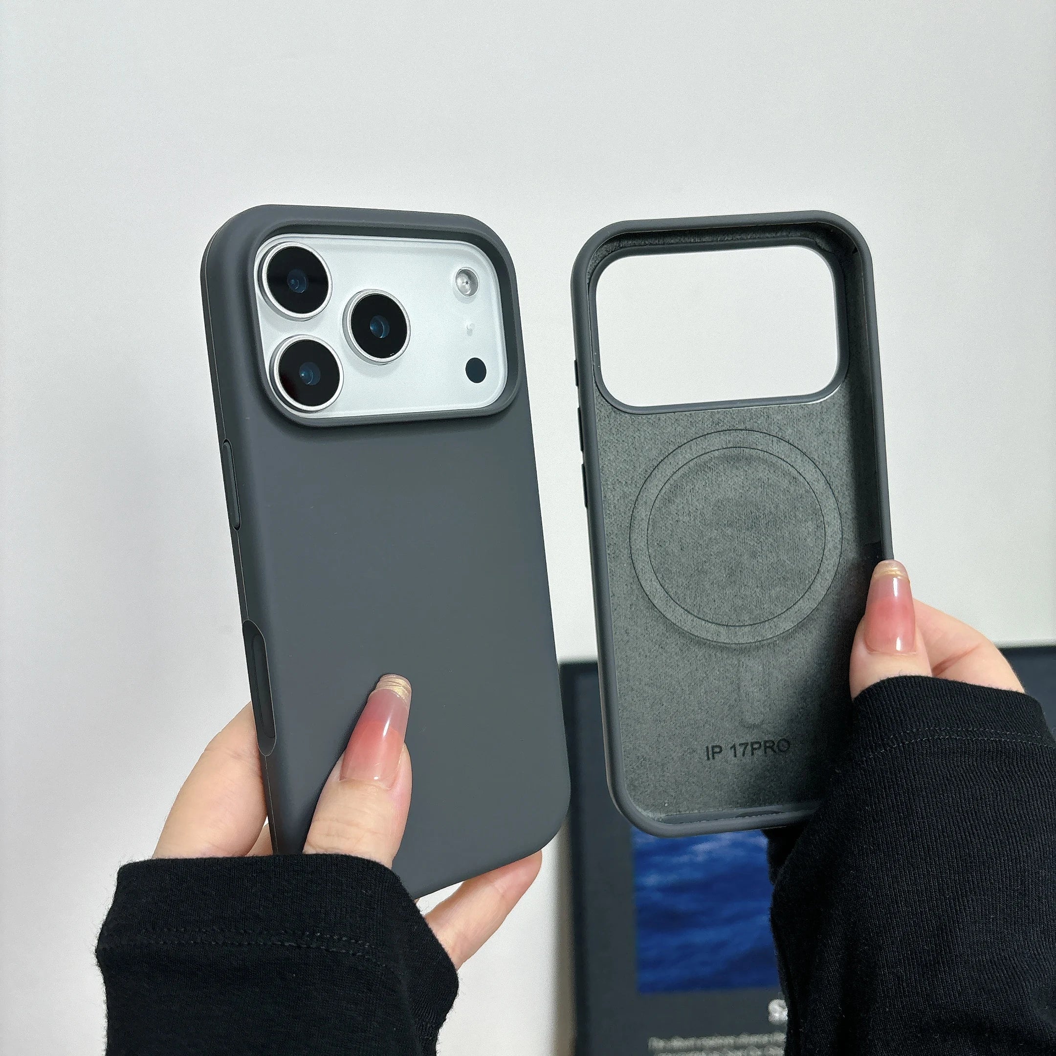 Liquid Silicone Magnetic For Magsafe Case For iPhone 17 Air 17E 16 15 14 13 12 11 Pro Max Plus Wireless Charge Matte Solid Cover