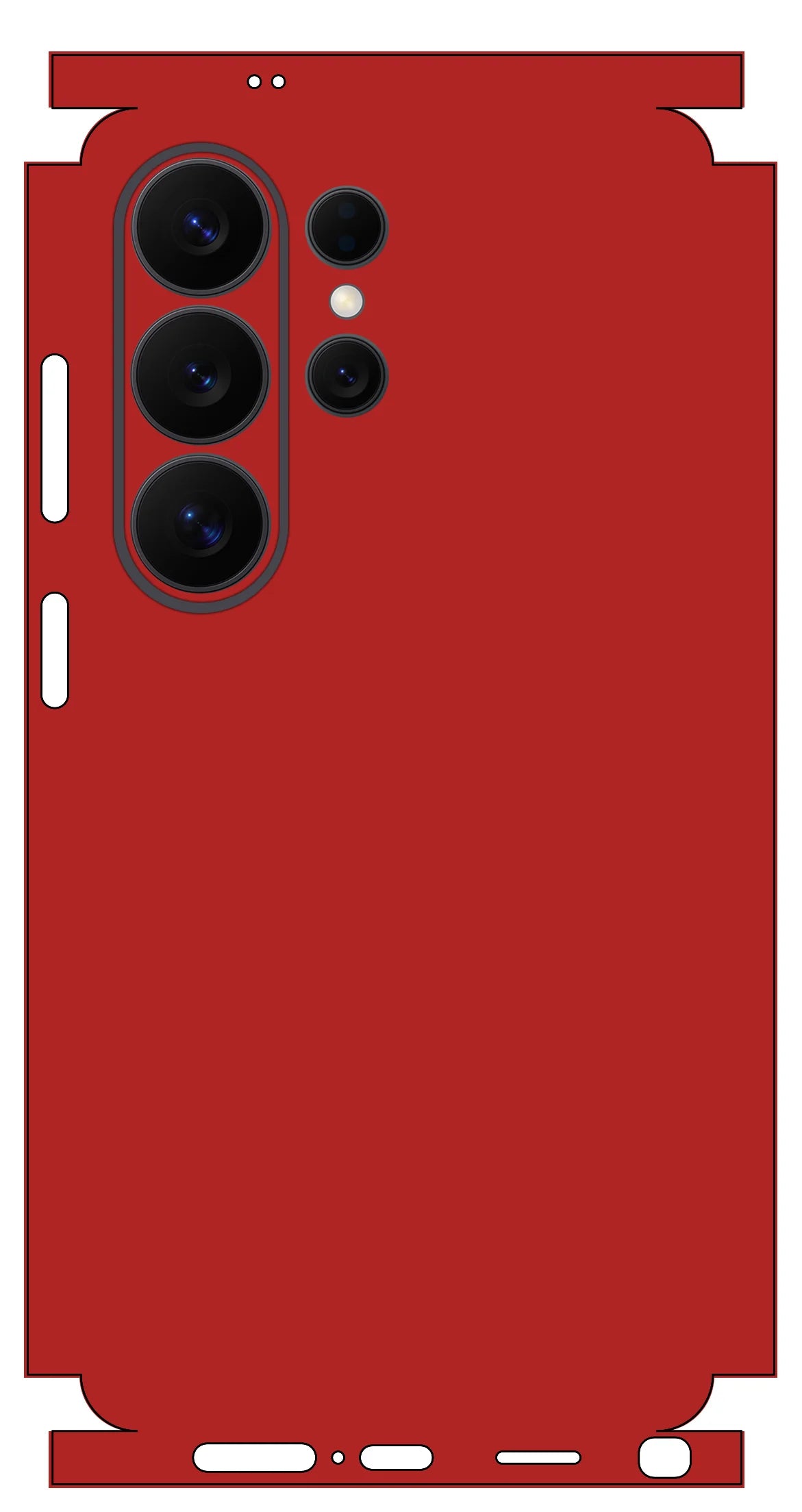 MX005 Sticker Skin for Samsung S26 S25 S24 Ultra Phone Skin Wrap Back Film S26Plus Frame Camera Protective Decal