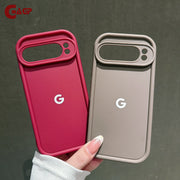 Featuring The Letter G Custom Phone Case For Google Pixel 10 ProXL 9 Pro XL 8A 7 8 9 10 Pro 7A Solid Color Shockproof Soft Cover