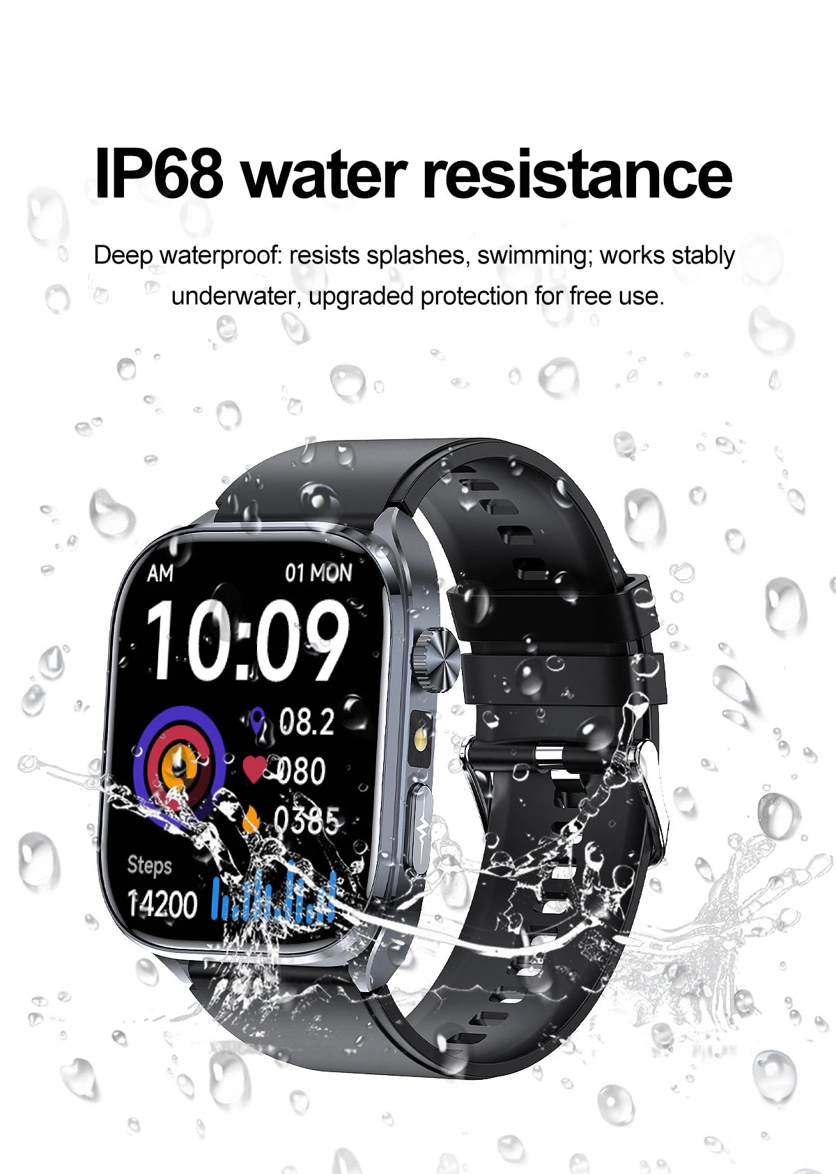 2026 New Accurate ECG Smart Watch Heart Health Analysis Blood analysis Blood Lipid Blood Pressure BT call Smart Watches For Men
