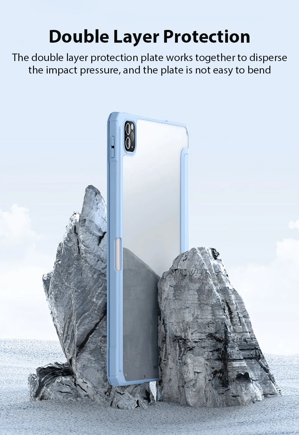 For iPad A16 Case Pro 11th M5 M4 12.9 10 9 9th 10th Generation For Ipad Air 13 11 M3 M2 5 4 Mini 7 6 2025 10.9 Protective Cover