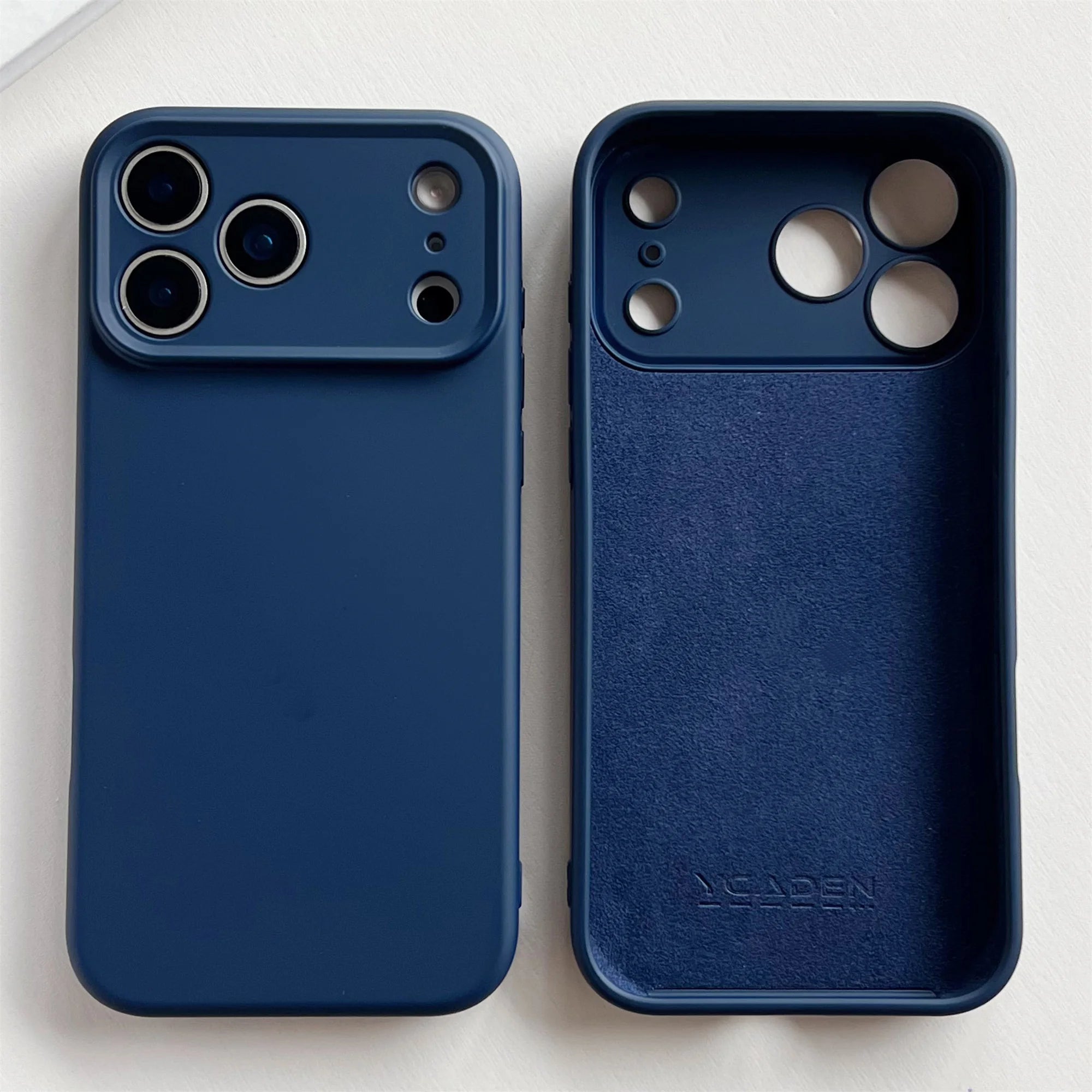 TPU Shockproof Cover For iPhone 17 16  Pro Max For iPhone 17Air 16 15 14 Pro Case Liquid Silicone Original TPU Protect Case