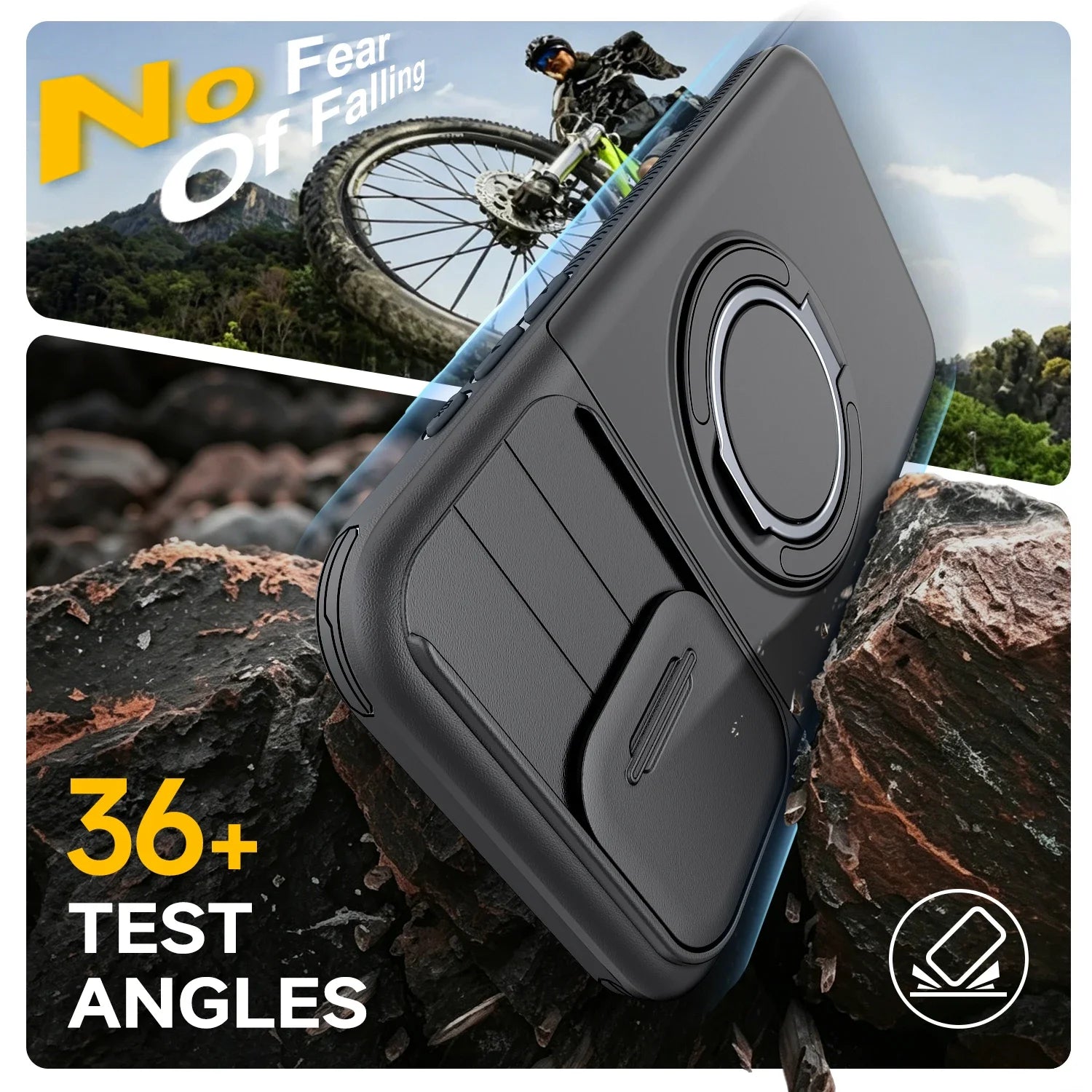 Shockproof Anti-Shock Case for Iphone 16 Pro Max Iphone16 Best Protection Armor Protection Covers