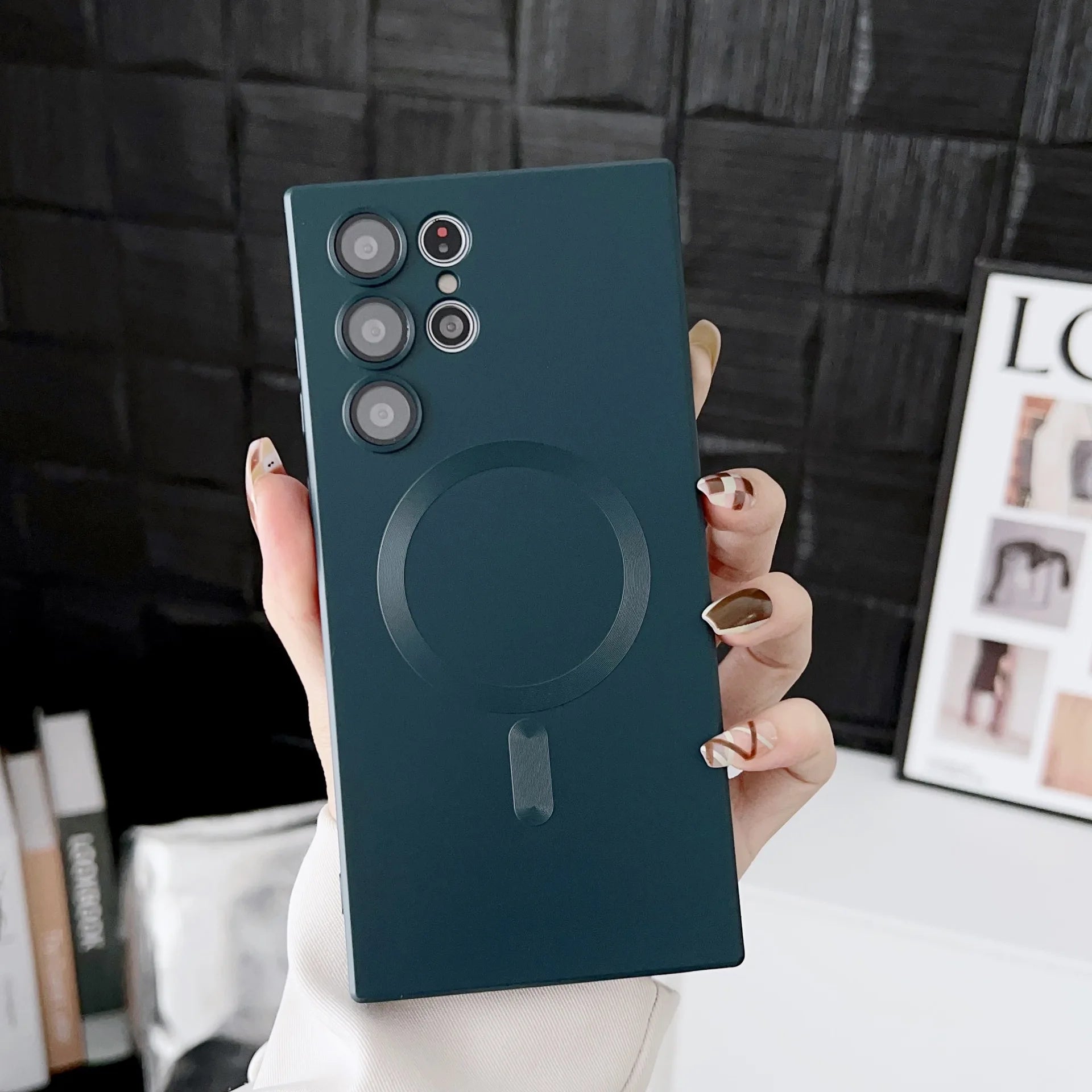 Luxury For Magsafe Magnetic Case For Samsung Galaxy S26 S25 S24 S23 S22 Ultra Plus S21 S20 FE Note 20 A35 A55  Soft TPU Cover