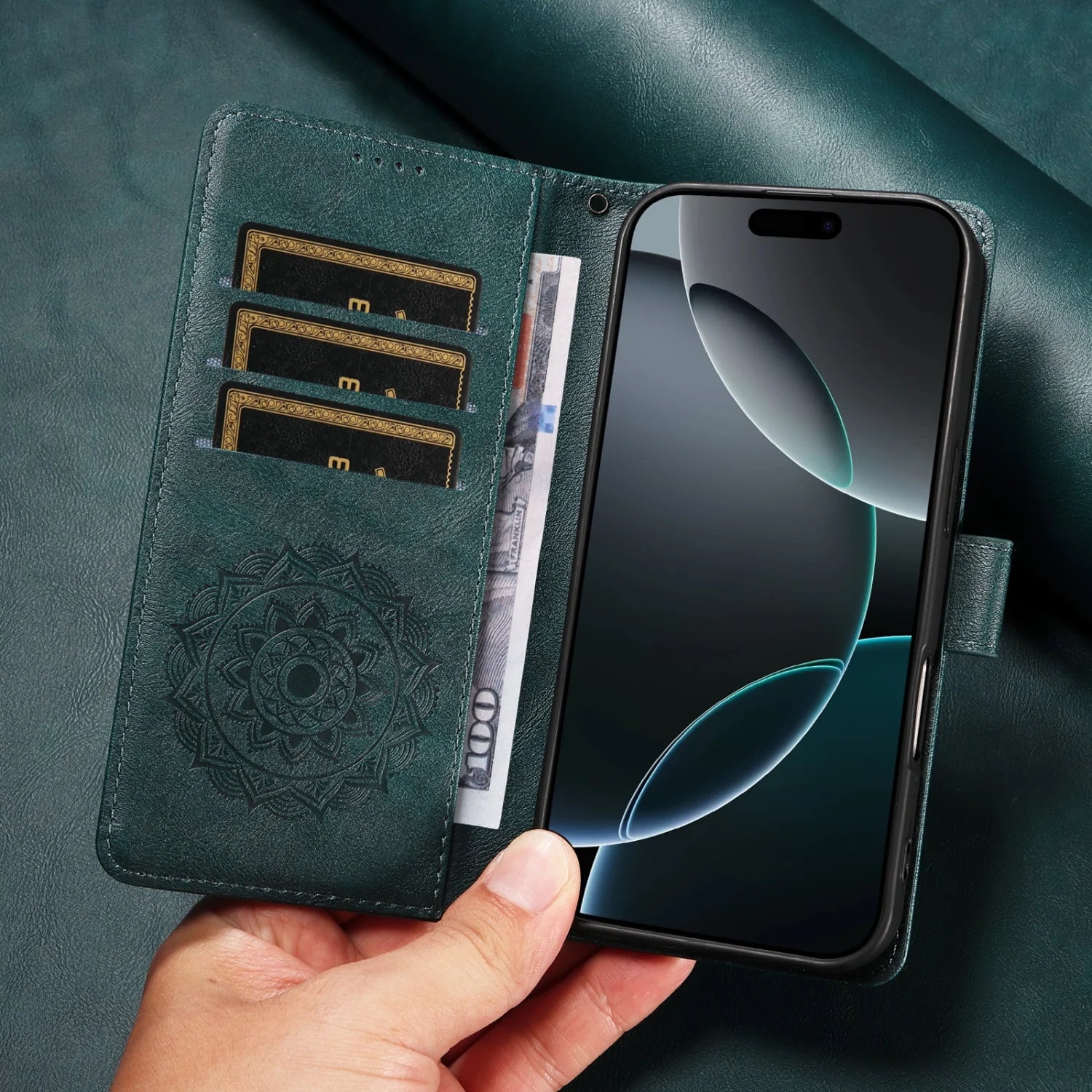 Luxury PU Leather Flip Case For Samsung Galaxy S20 FE S21 S22 S23 S24 S25 S26 Ultra S7 Edge S8 S9 S10 Plus Wallet Phone Cover