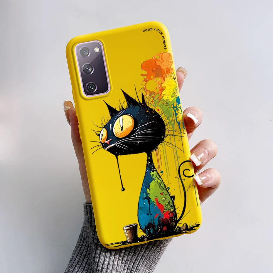 Case For Samsung Galaxy S20 FE Cover Candy Soft Silicone Phone Back Fundas For Samsung S20 Plus GalaxyS20 Ultra S20FE S 20 Cases
