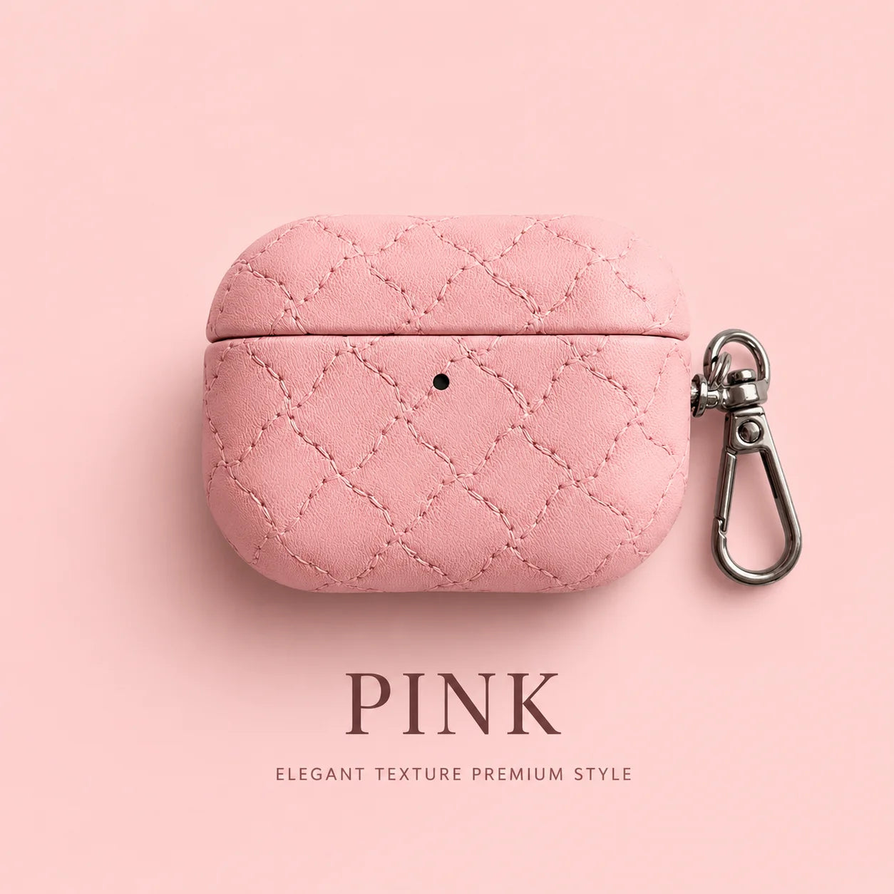PU Leather Hard Case for AirPods 1 2 3 Pro 4 Wireless Earbuds Protective Cover Shockproof Dustproof