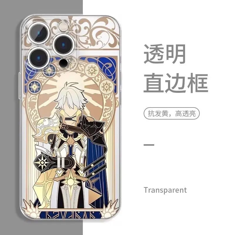 Honkai Star Rail Phainon Phone Case For IPhone 16e 16 15 14 13 12 11 17 Pro Max XR XS Max 14 15 16 Plus Mini Soft Clear Cover