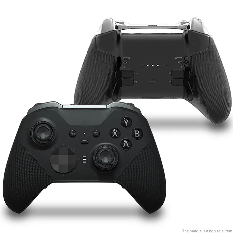 Suitable for Xbox Elite Series 2 Controller 14 in 1 Metal Accessories, Different Height Joysticks and Back Keys - Black Metal SE