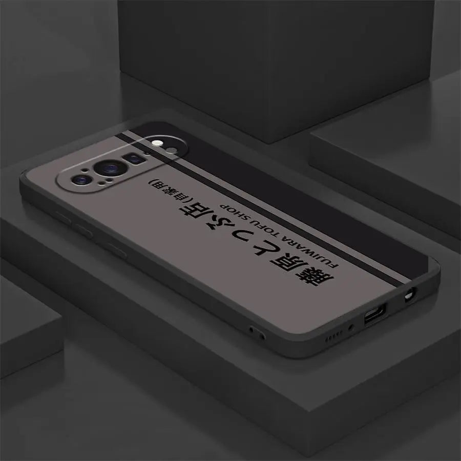 Anime Initial D Case for Google Pixel 10 9 Pro XL 7a 6a 6 7 8 Pro 9a 8a Funda Phone Cover