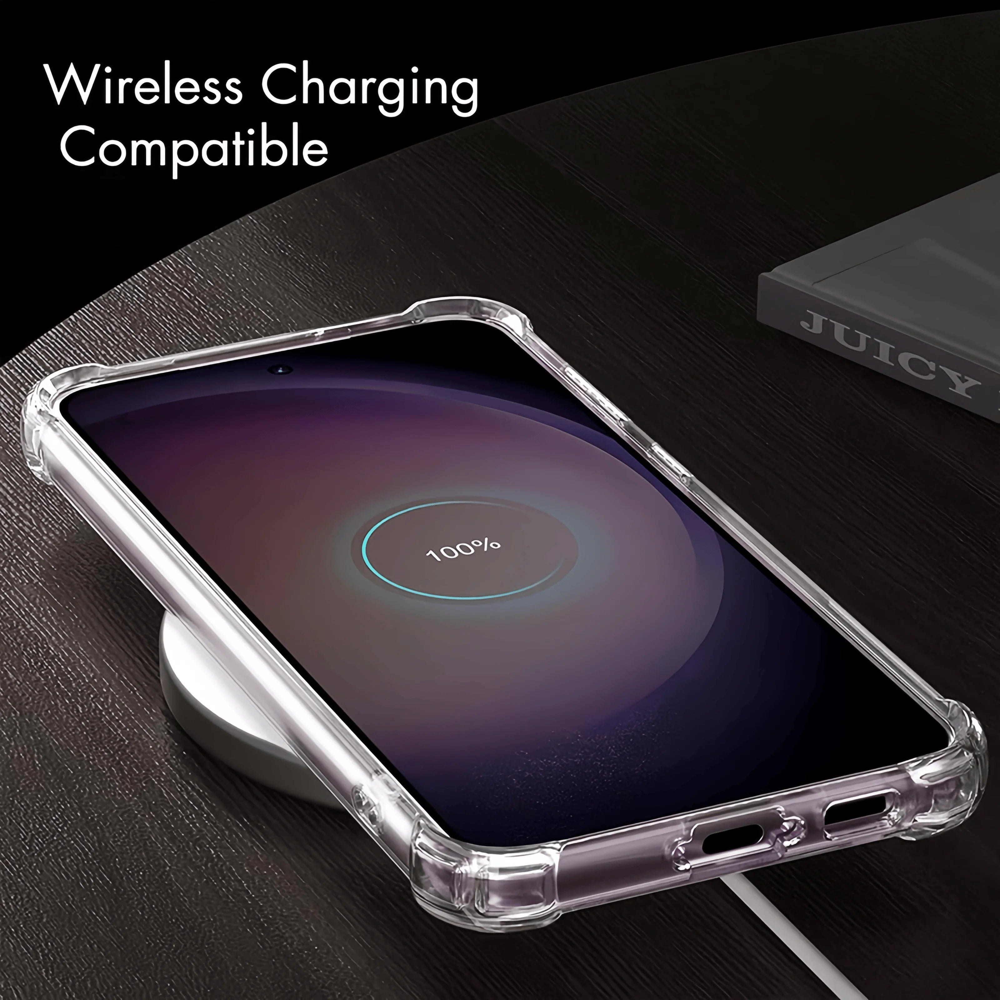 Shockproof Silicone Soft Phone Case For Samsung Galaxy S25 S24 S23 S22 Ultra S21 Plus S20 FE S25 Edge S10 S9 S8 Plus Clear Case