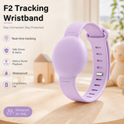 LAXASFIT GPS Tracker 180-Day Standby Global Positioning Location History Find My Device Anti-Lost Alarm for Kids Pets