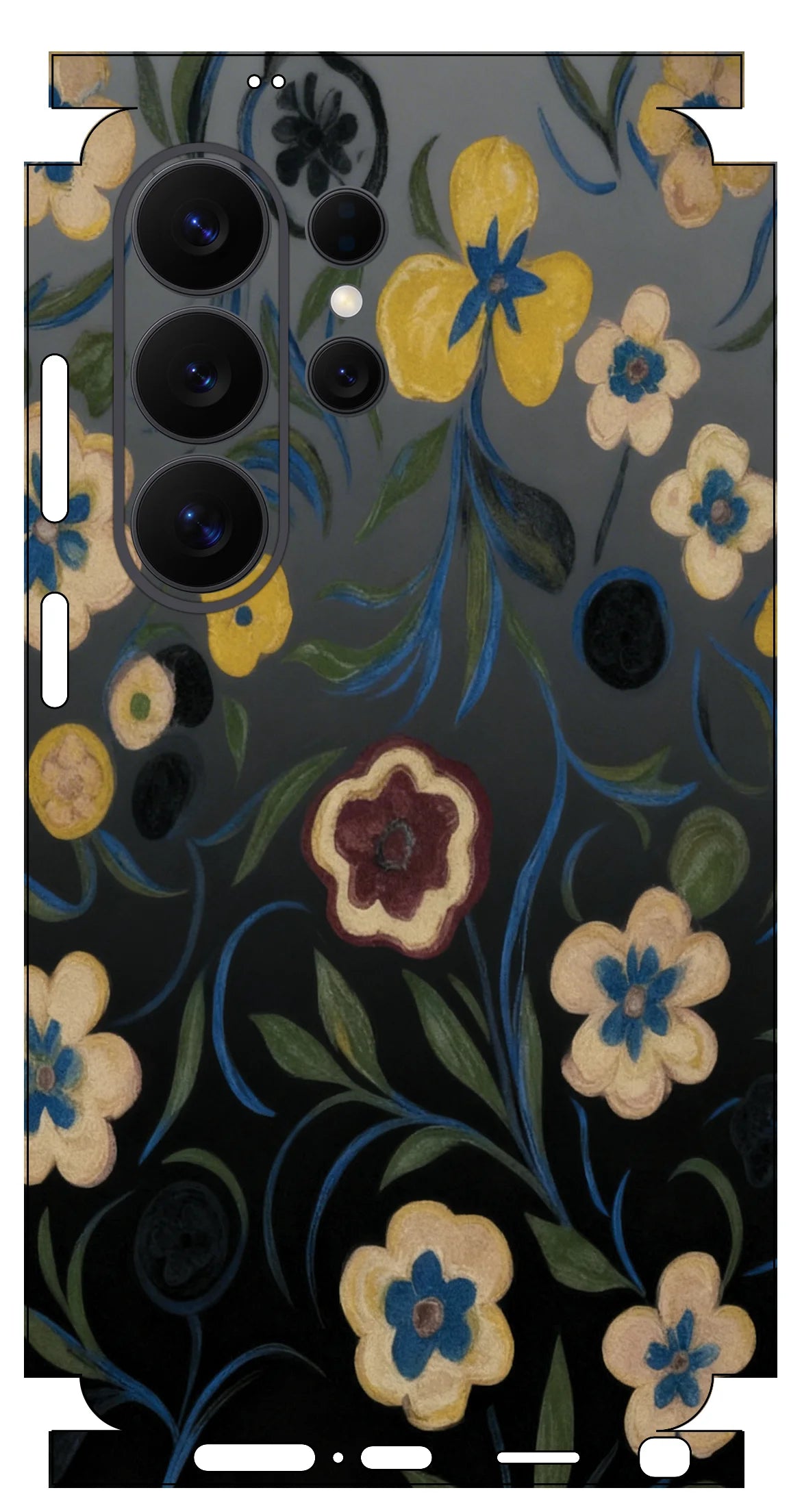 MIX002 Skins Grain Film Wrap Phone Back Sticker For SAMSUNG Galaxy S25 S26 Ultra S24 Plus S22 Ultra S22 S21 FE Film