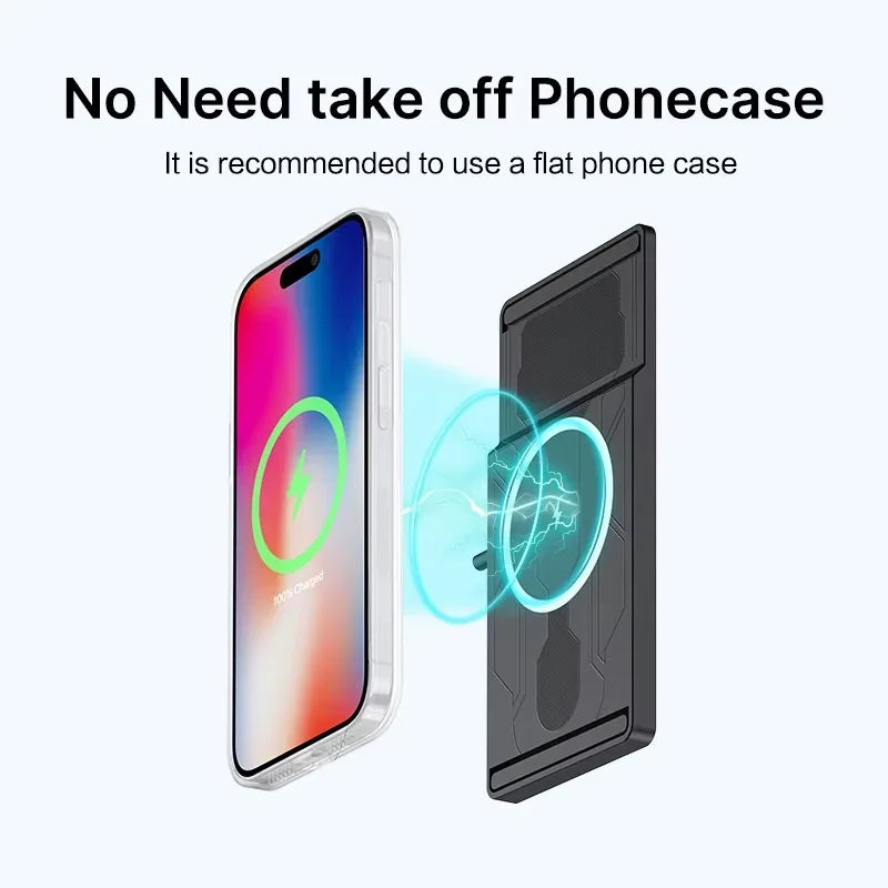 Car Wireless Charger Phone Pad for iPhone 17 16 15 14 13 12 Pro Max AirPods Samsung Xiaomi Airpods Pro 2 Fast Charging Station