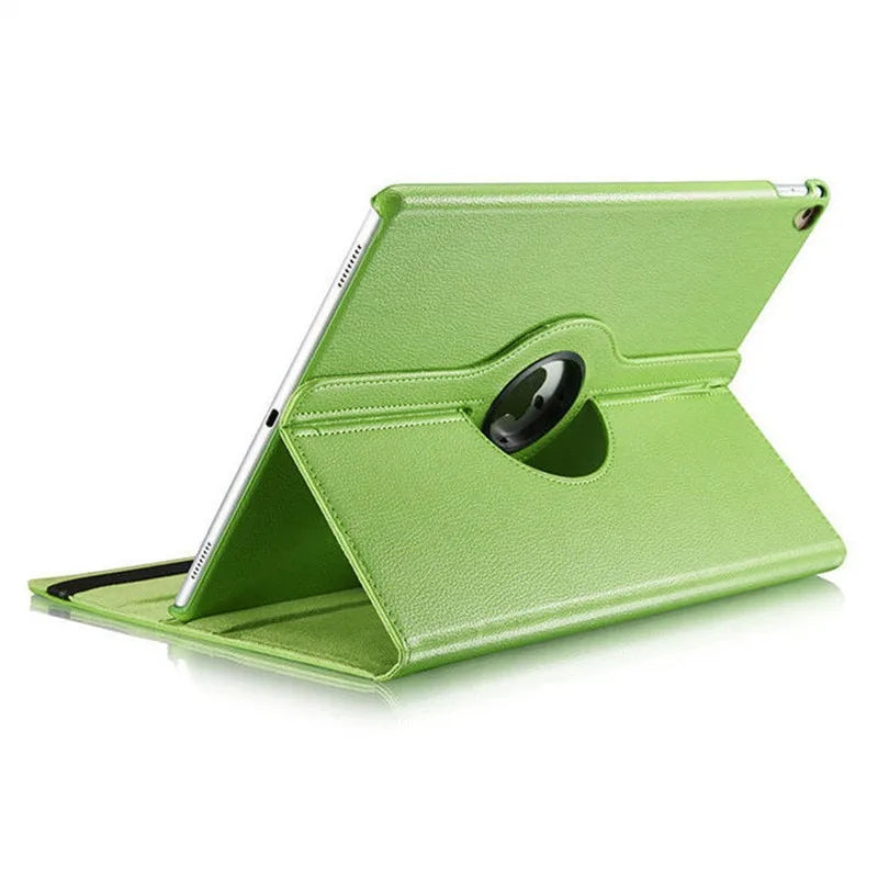Case For Apple iPad Pro 12.9 2015/2017 360 Rotating Smart Cover iPad Air 13 2024 2025 12.9"2018-22 PU Leather Funda Tablet Shell