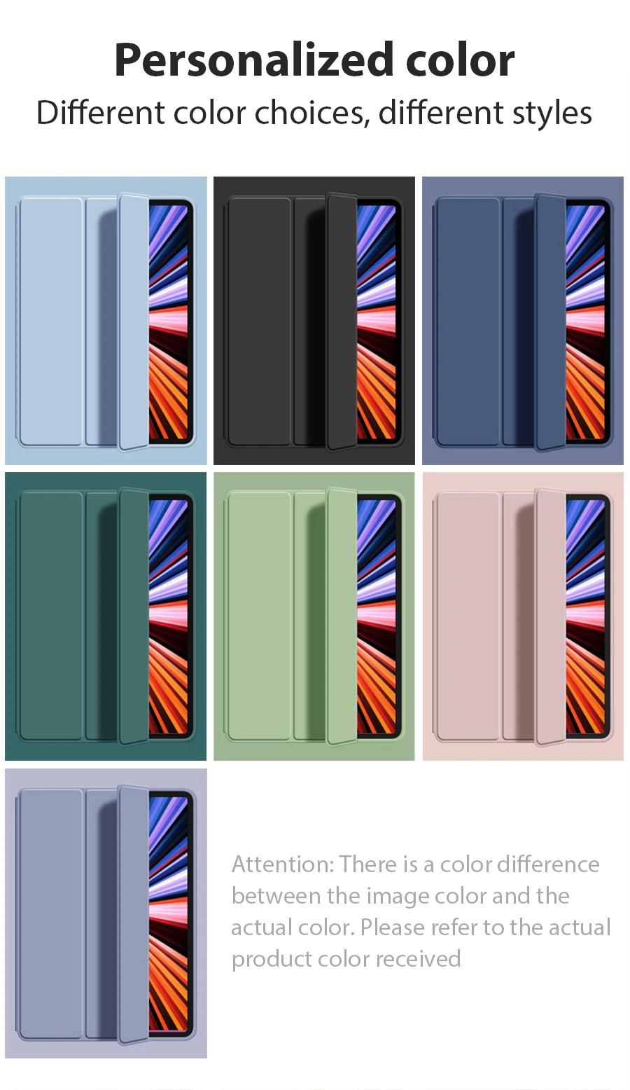 Case For iPad Pro 13 11th M5 12.9 A16 10 9 8 9th 10th Generation For Ipad Air 11 M4 M2 M3 5 4 3 Mini 6 7 2025 Cover Accessories