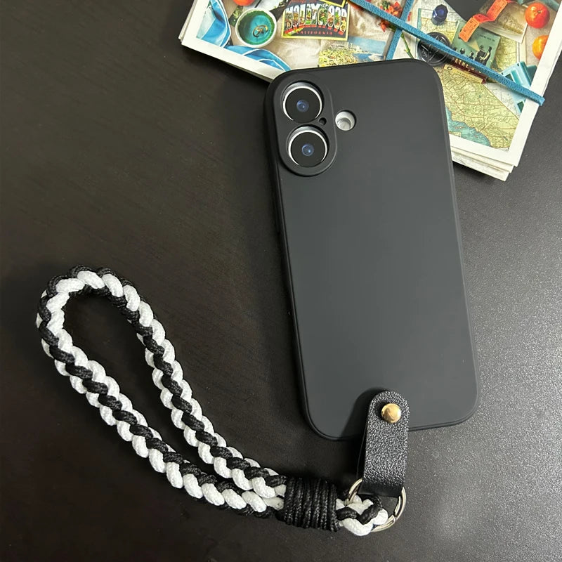 Retro Leather Crossbody Necklace Strap Lanyard Phone Case For Samsung Galaxy S26 S25 S24 S23 S22 S20 S21 FE Ultra Cover