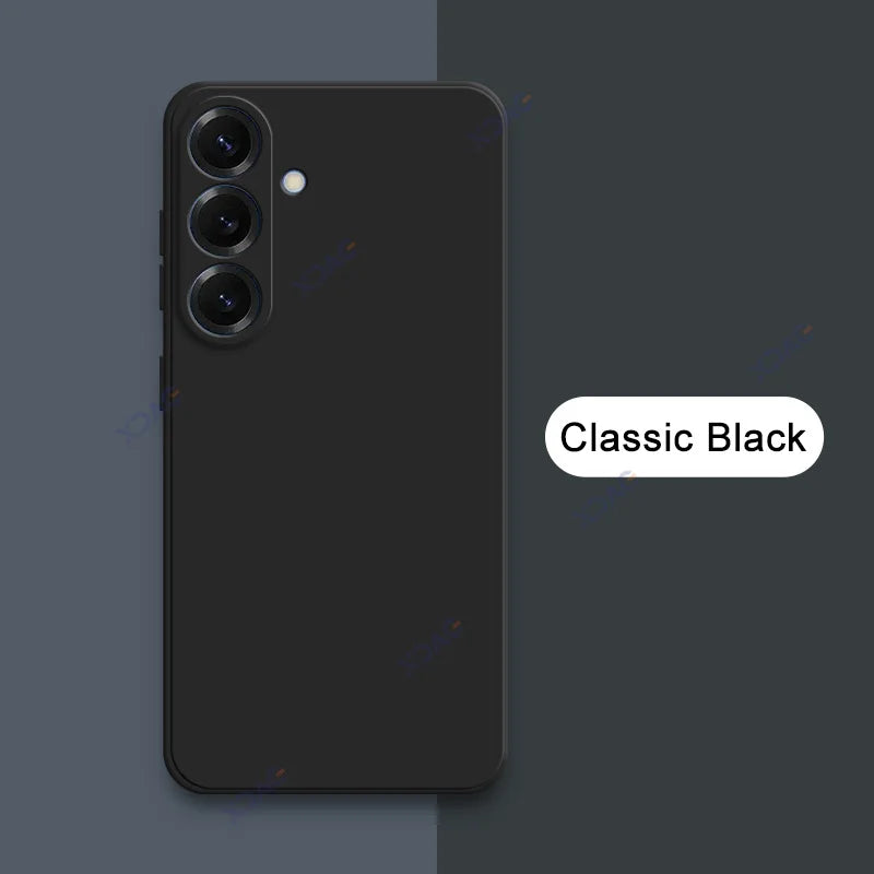 Original Square Liquid Silicone Cute Case for Samsung S26 Plus Ultra Full Protective Cover SamsungS26 S26Plus S26Ultra Phone Bag