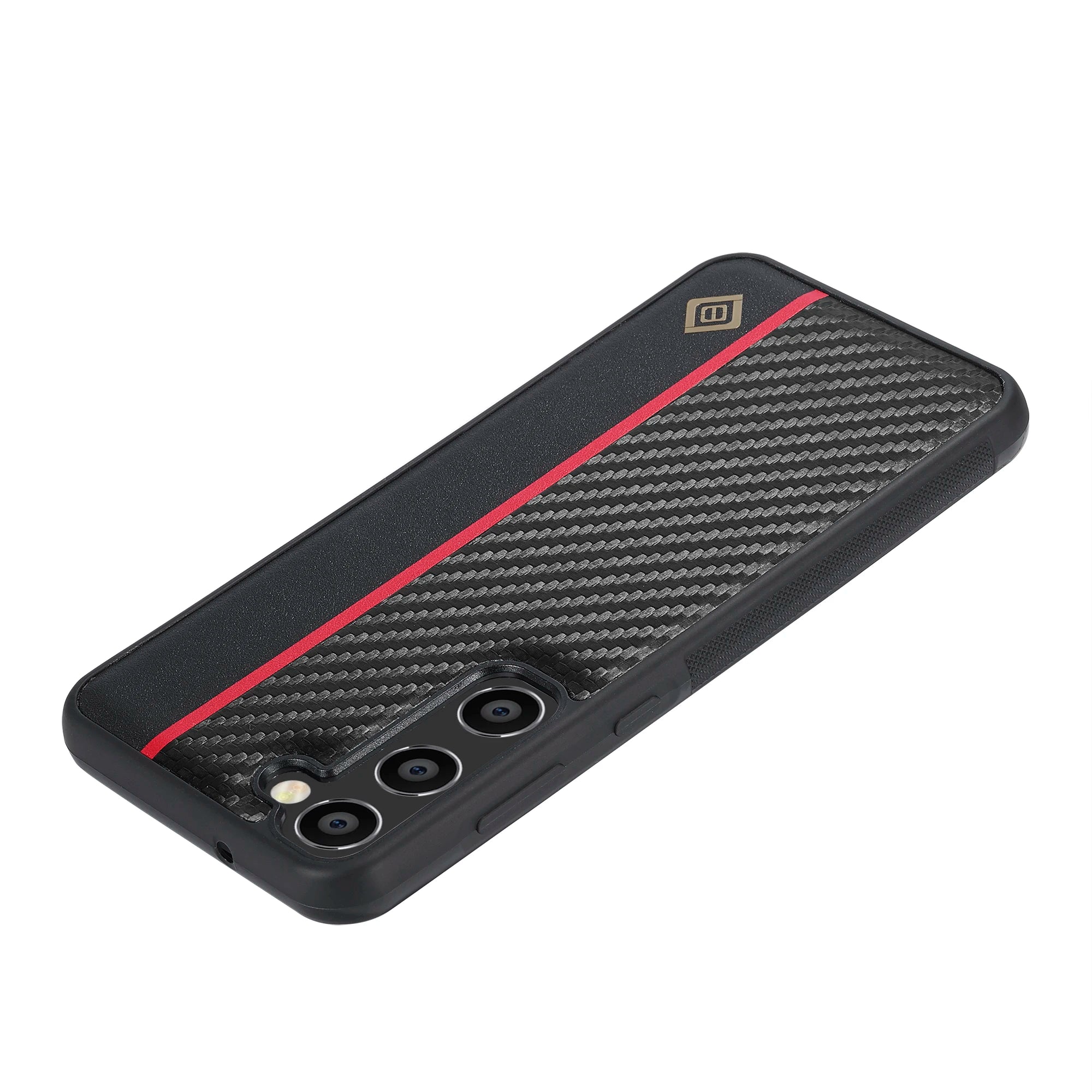 Carbon Fiber Leather Case for Samsung Galaxy S25 S24 S23 Ultra S21 S20 FE S10 S22 Plus Note 20 10 Shockproof Microfiber Cover
