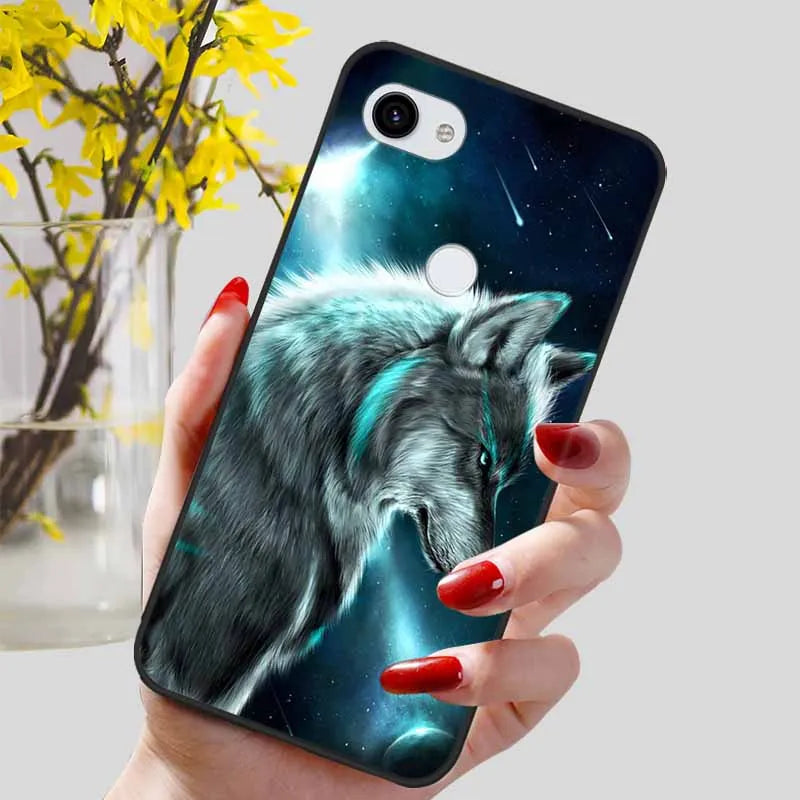 Phone Cases For Google Pixel 3a XL Case Shockproof Silicone Soft TPU Coque for Google Pixel 3 XL Pixel3 Pixel3A 3XL Bumper Cover