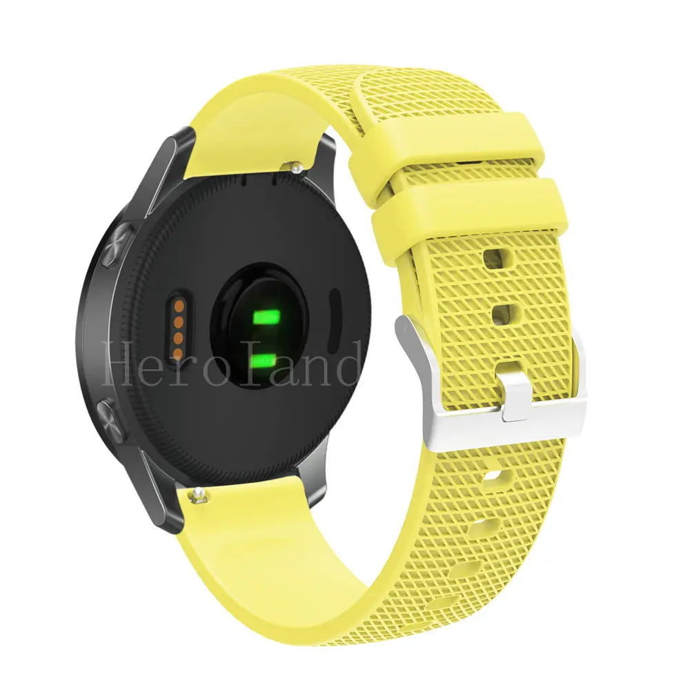 Premium Silicone Watchband WatchStrap Silicone Bracelet Quick Release Rubber Strap WristBand 18mm 20mm 22mm Width Replacement