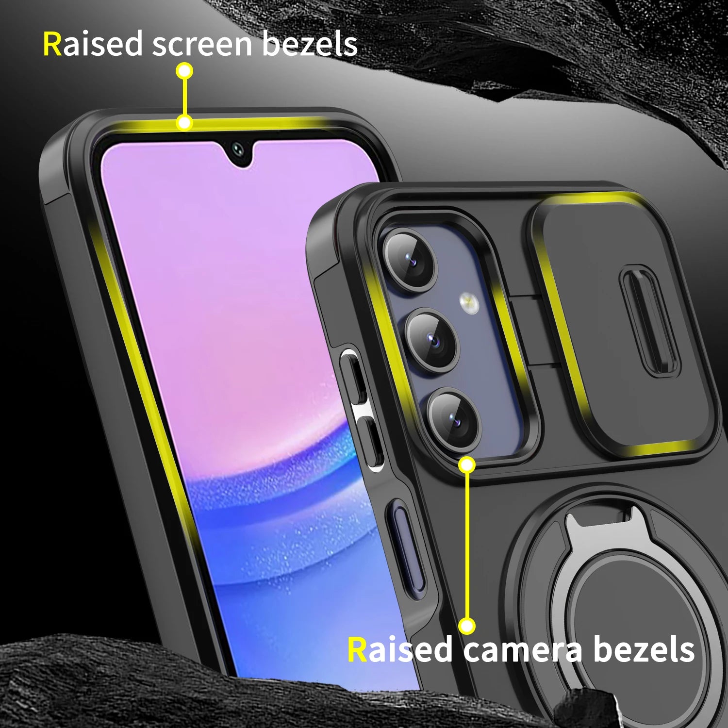 Case for Samsung Galaxy A57 5G S26 Ultra S25 FE A17 A37 A56 A36 A16 A55 A35 A15 S24 S23 S22 Plus Anti-Knock Strong Armor Cover