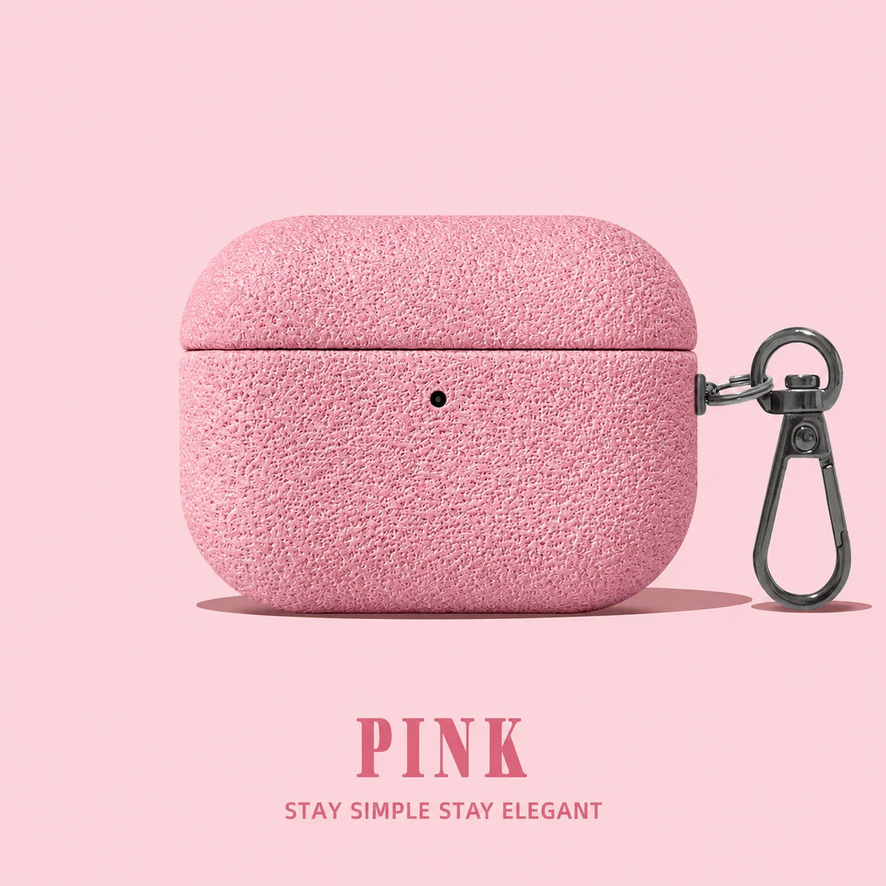 PU Leather Hard Case for AirPods 1 2 3 Pro 4 Wireless Earbuds Protective Cover Shockproof Dustproof