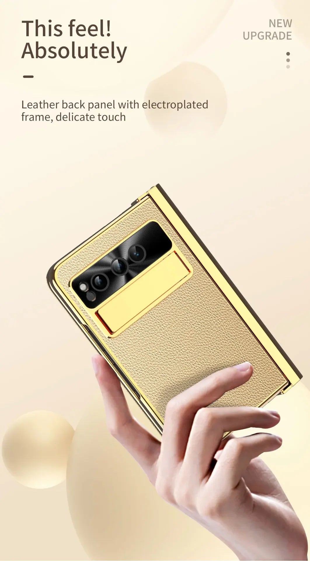 Phone case For Google Pixel Fold Plain Leather Plating Bracket Double Hinge with Pen Shell Film All-inclusive Protective Case