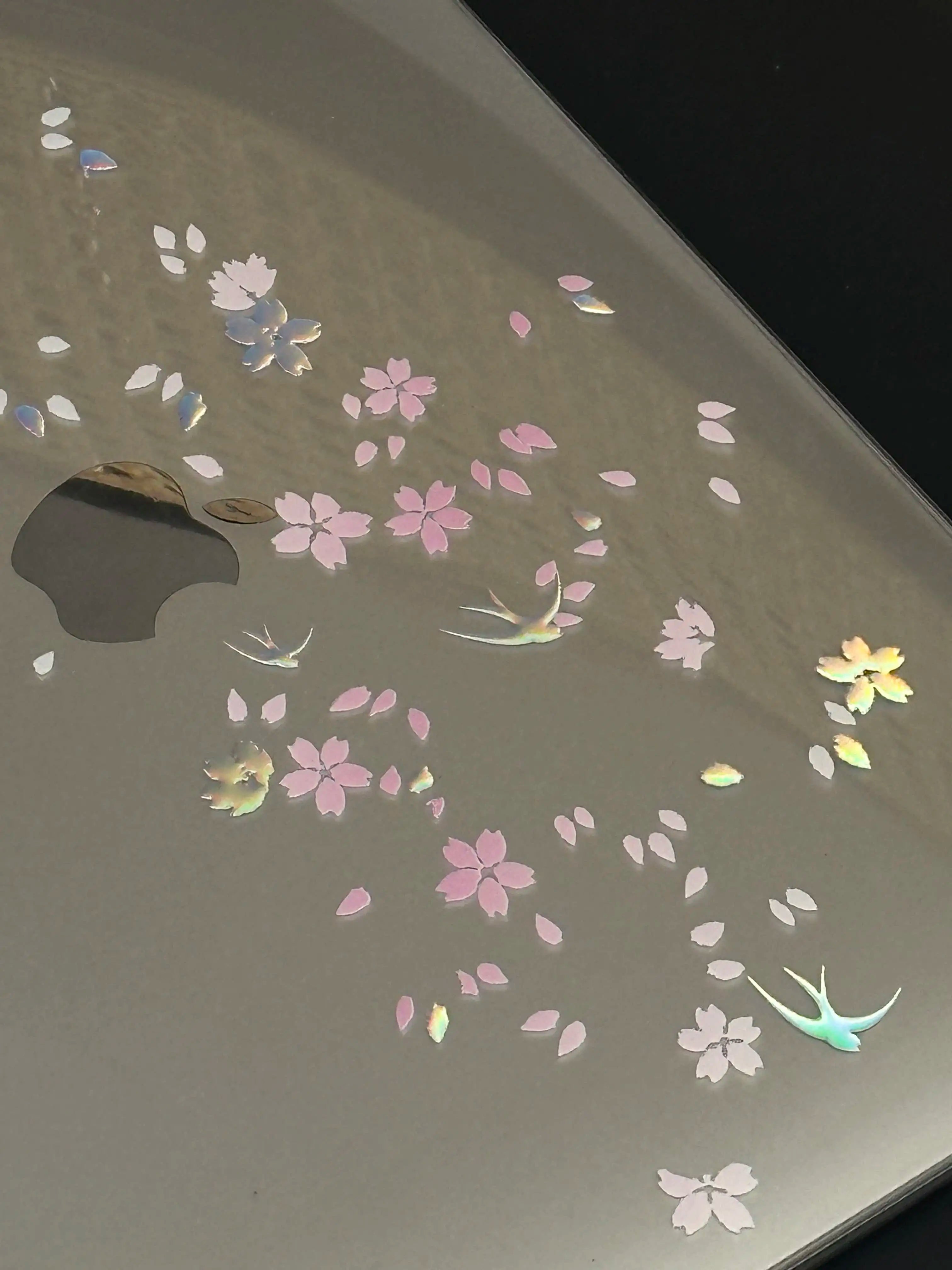 Cherry Blossom Crystal Laptop Case For Macbook Neo 2026 A3404 Air 13 15 M4 M5 A3449 A3448 Touch Bar ID Pro 14 A3426 16 in Cover