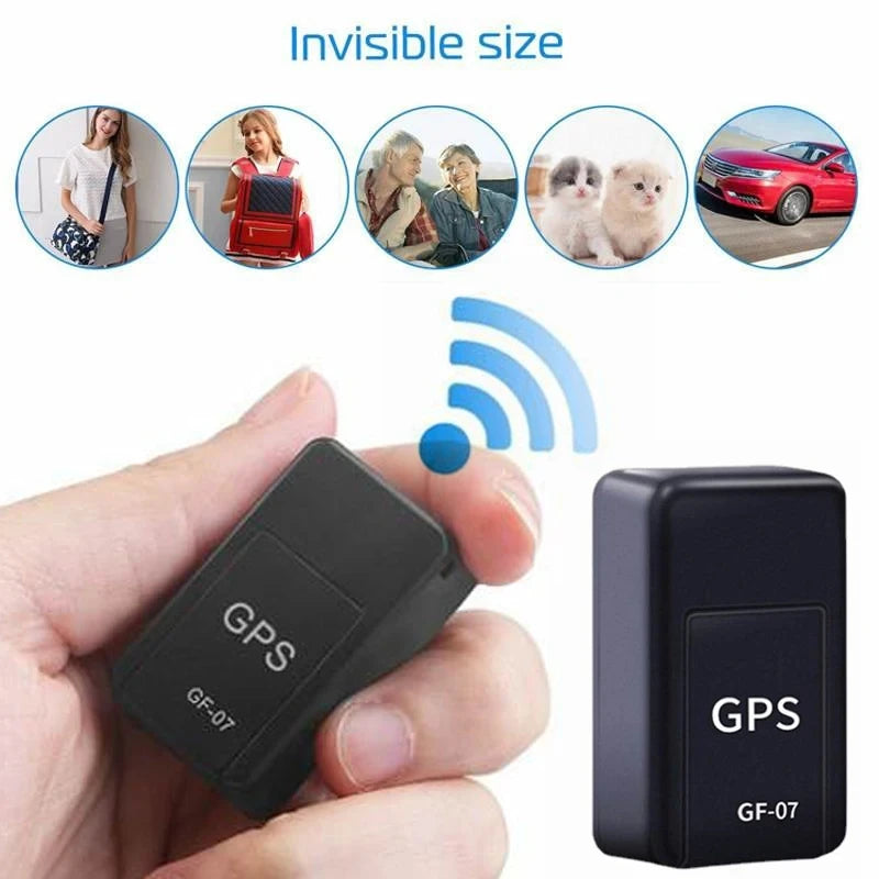 Mini Magnetic Gps Tracker Gf-07 for Car Real Time Tracking Anti-Lost Auto Locator Strong Magnetic Mount Sim Message Positioner