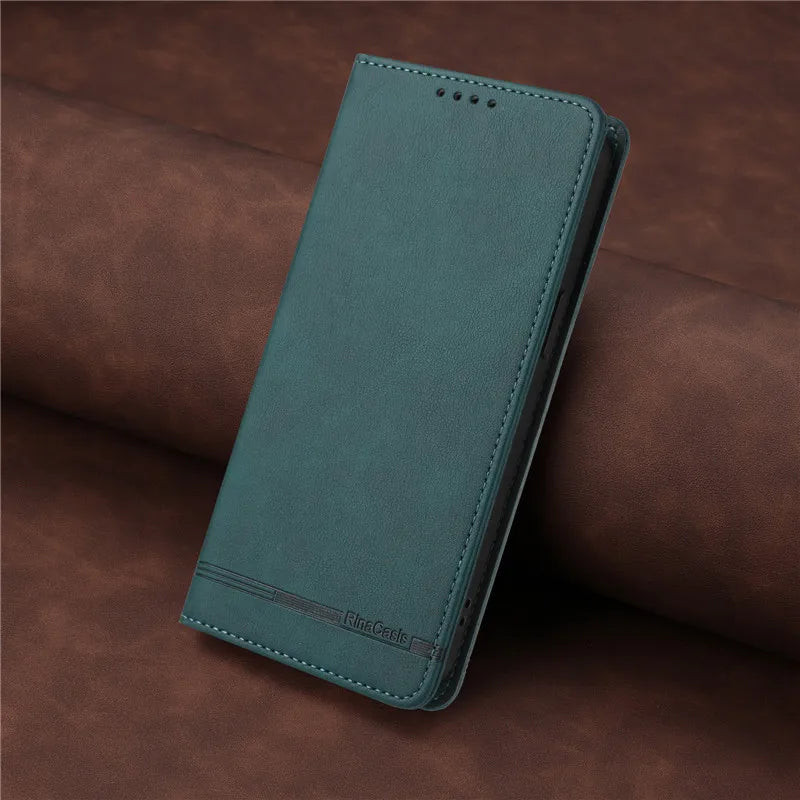 Leather Retro Anti-theft Wallet Flip Case For Motorola MOTO G Stylus Power Play 2025 2024 2023 2022 5G 4G Magnetic Phone Cover