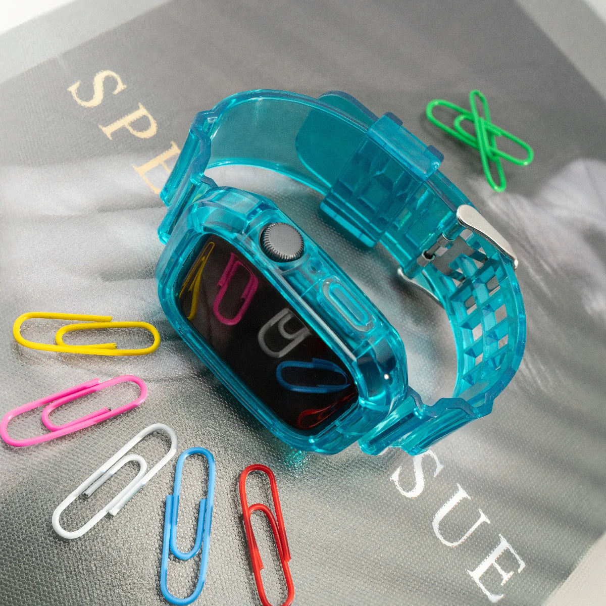 Silicone Band+Case for Apple Watch Strap 46mm 42 45MM 41 44mm 40mm 49mm Correa Sport Wrist Iwatch Series 10 9 8 7 6 Se 5 4 Ultra