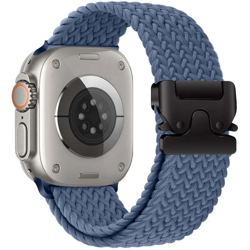 Parachute Strap For Apple Watch Band 44mm 46mm 42mm 45mm 41mm 40mm Braided Bracelet Correa iWatch Series 10 9 8 SE Ultra 2 49mm