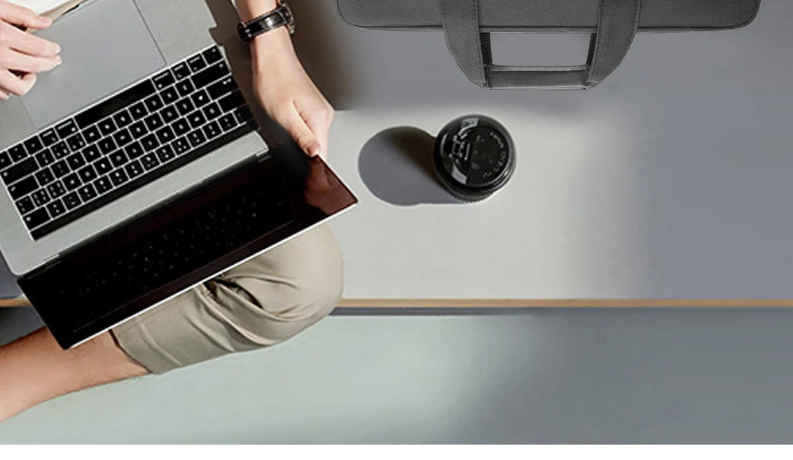 Laptop Bag Sleeve Case Shoulder Handbag For M3 M4 14 15 15.6 17 Inch Macbook Air Pro 13.3 Huawei Asus Dell Notebook Briefcases