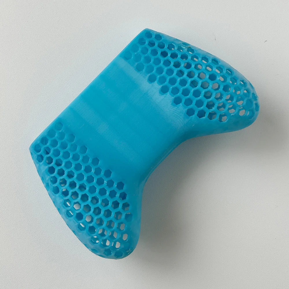 3D Printed Grip For R36S Console DIY Ergonomic Grip Handle R36 S Accessories Hollow Honeycomb Design More Comfortable Controller