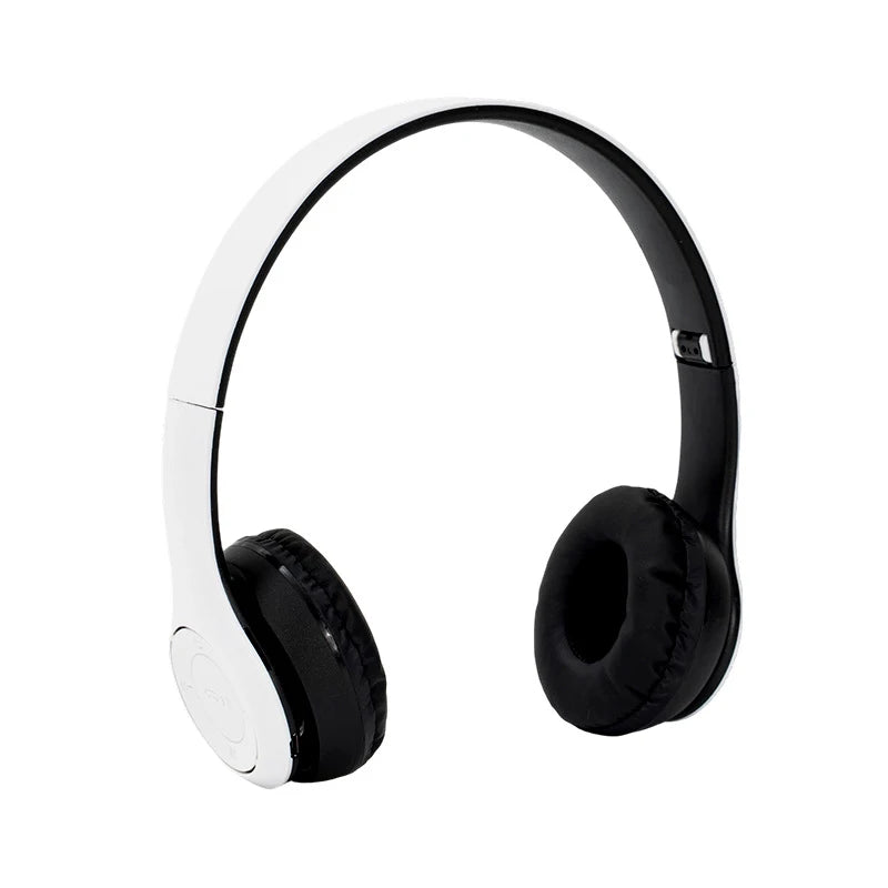 Bluetooth Headset Wireless Earphones Over Ear HiFi Stereo Headphones Noise Reduction Sports Gaming With Mic For iPhone Xiaomi PC