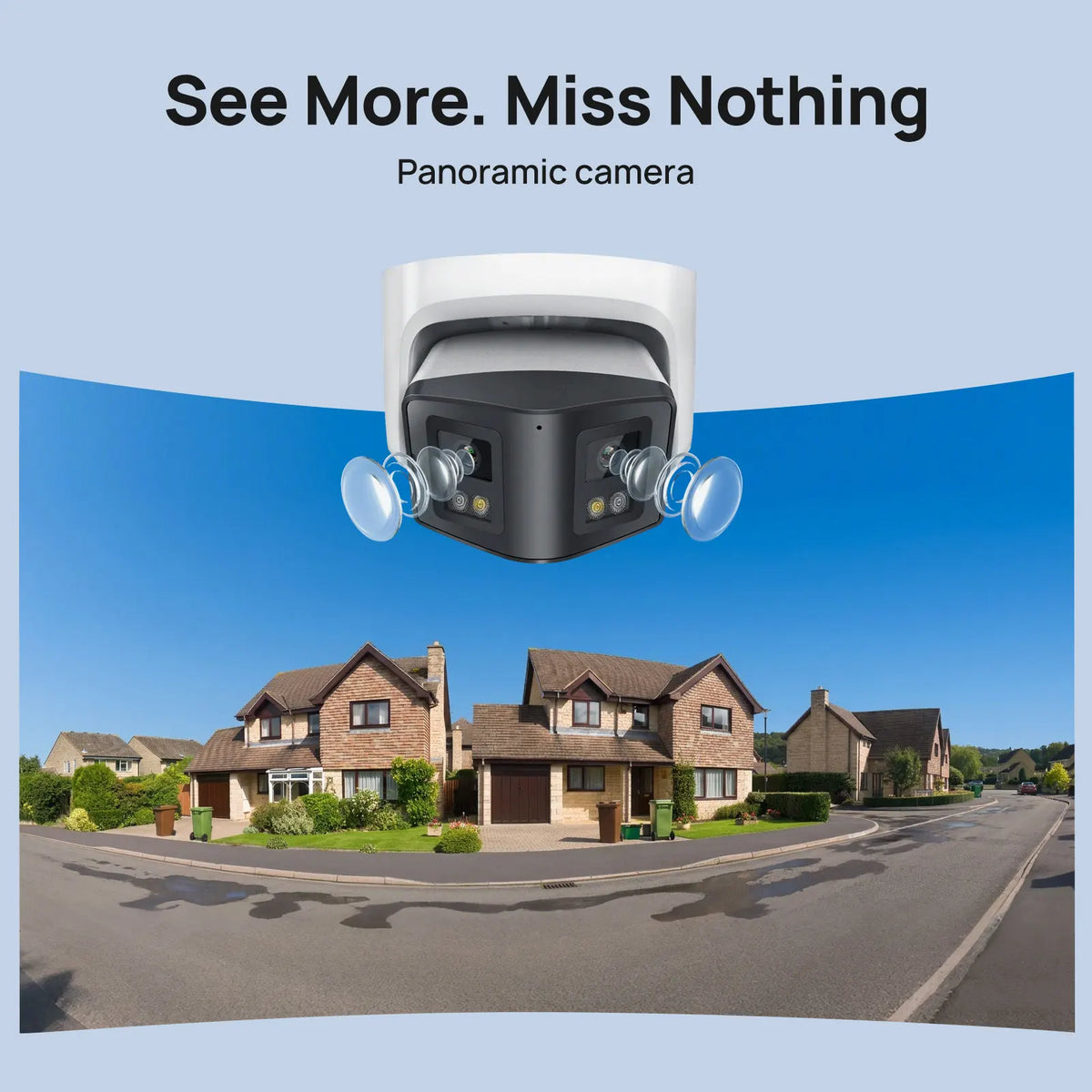 Vikylin Panoramic 4/8MP Dual Lens Smart Hybrid Light IP Camera Two-way Talk CCTV POE Security Camera Onvif Video Surveillance